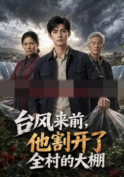 台风来前,他割开了全村的大棚 台风来前,他割开了全村的大棚