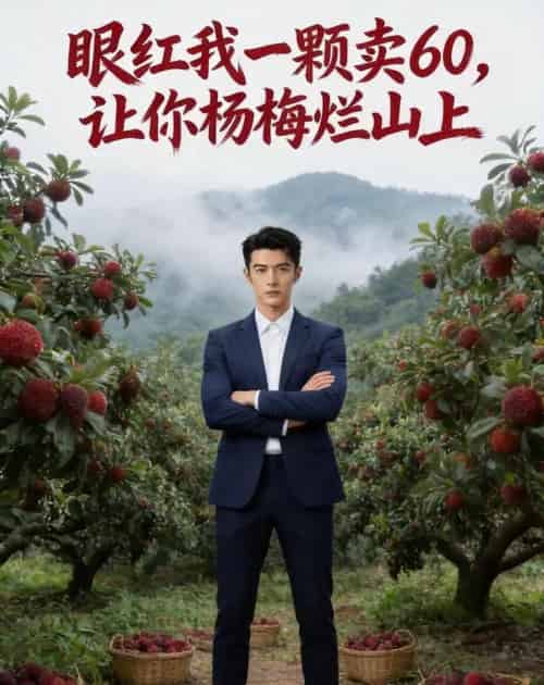 眼红我一颗卖60，让你杨梅烂山上（49集全）AI-海之城短剧项目