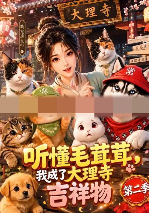 听懂毛茸茸，我成了大理寺吉祥物第二季！（131集全）动漫-海之城短剧项目
