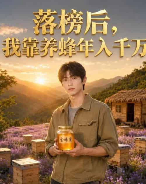 落榜后，我靠养蜂年入千万（41集全）AI-海之城短剧项目