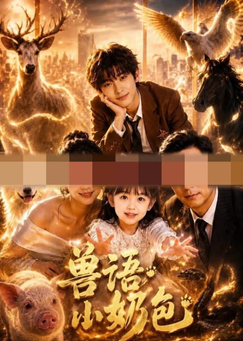 兽语小奶包（43集全）AI短剧-海之城短剧项目