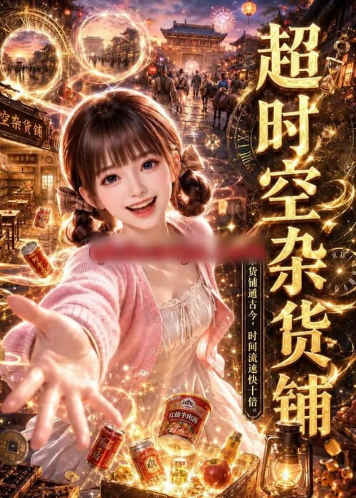 超时空杂货铺杂货铺通古今，时间流速快十倍（93集全）AI短剧-海之城短剧项目