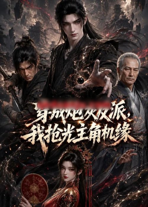穿成炮灰反派，我抢光主角机缘（72集全）动漫-海之城短剧项目