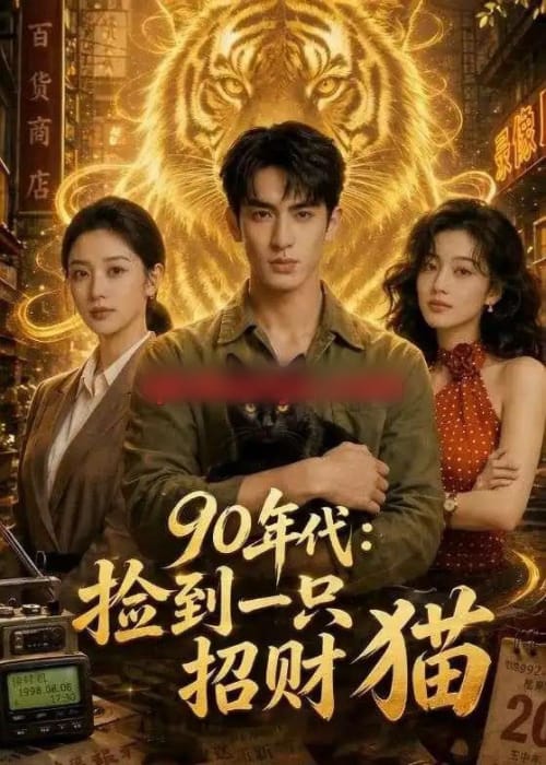 90年代：捡到一只招财猫（54集全）AI短剧-海之城短剧项目