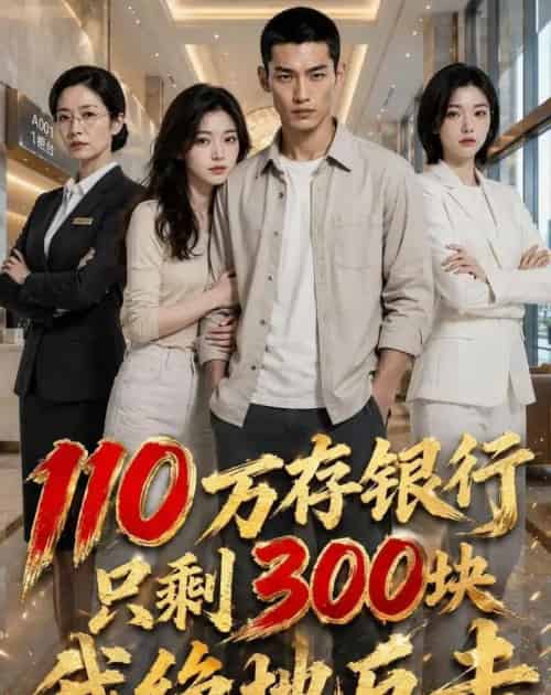 110万存银行只剩300块，我绝地反击（56集全）AI-海之城短剧项目
