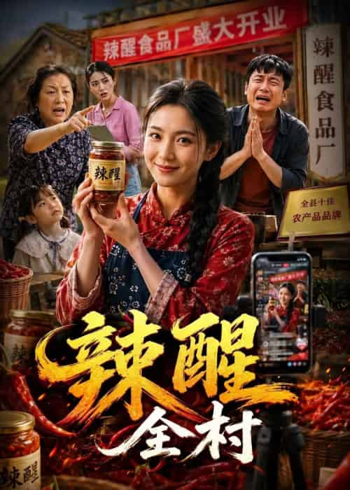 辣醒全村（30集全）AI-海之城短剧项目
