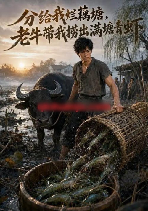 分给我烂藕塘，老牛带我捞出满塘青虾（70集全） AI短剧-海之城短剧项目