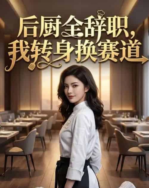 后厨全辞职，我转身换赛道（46集全）AI-海之城短剧项目
