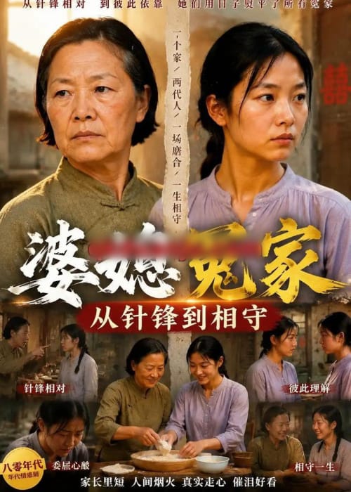 婆媳冤家从针锋到相守（48集全）AI短剧-海之城短剧项目