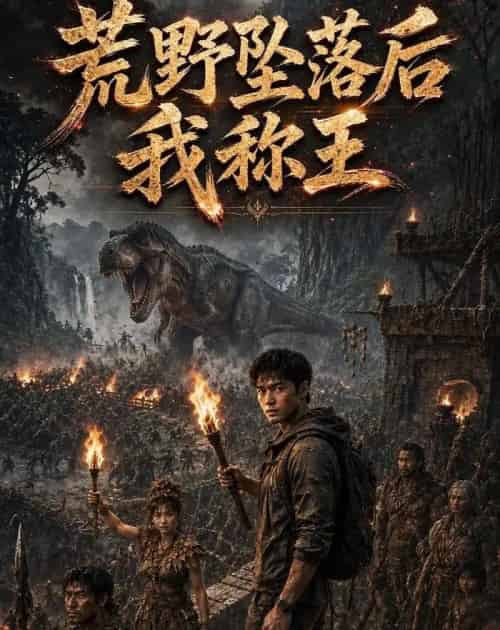 荒野坠落后我称王（56集全）AI-海之城短剧项目