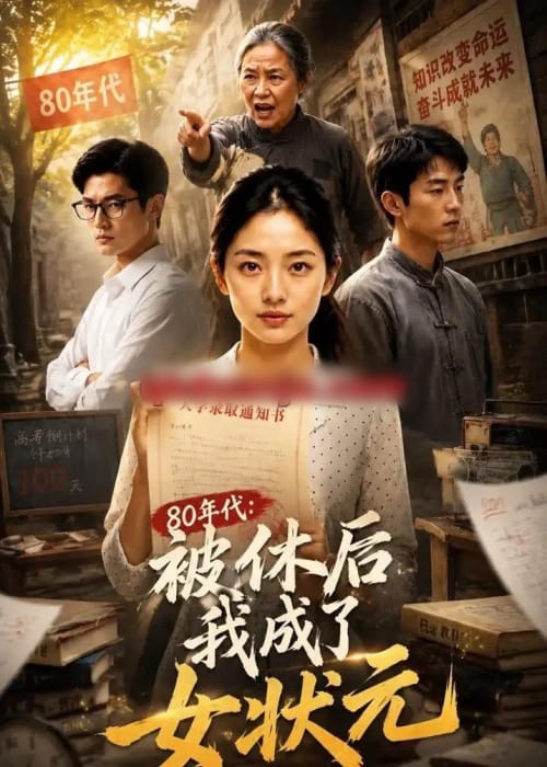 80年代：被休后我成了女状元（60集全）AI短剧-海之城短剧项目