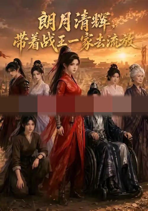 朗月清辉，带着战王一家去流放（78集全）动漫-海之城短剧项目