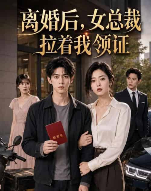离婚后，女总裁拉着我领证（45集全）AI-海之城短剧项目