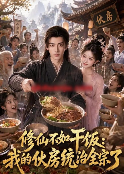 修仙不如干饭，我的伙房统治全宗了（74集全）AI短剧-海之城短剧项目
