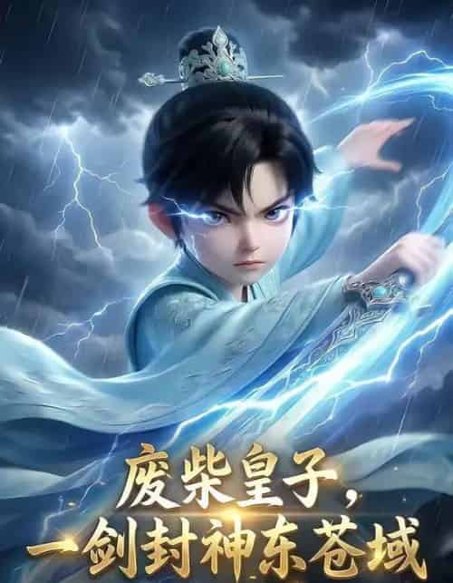 废柴皇子，一剑封神东苍域（79集全）AI-海之城短剧项目