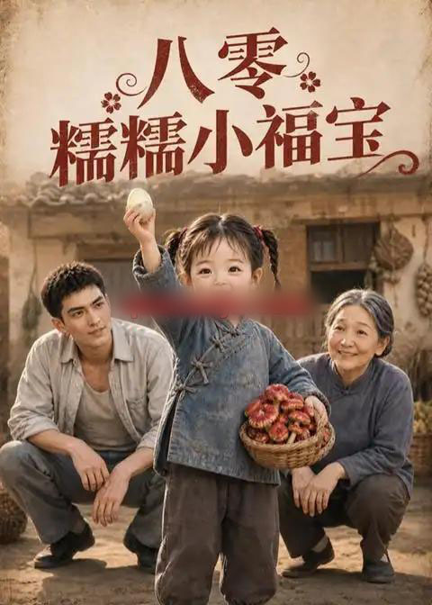 八零糯糯小福宝（46集全）AI短剧-海之城短剧项目