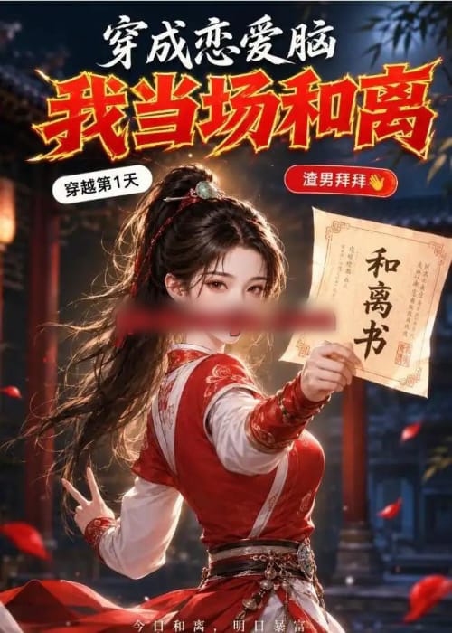 穿成恋爱脑我当场和离（41集全）AI短剧-海之城短剧项目