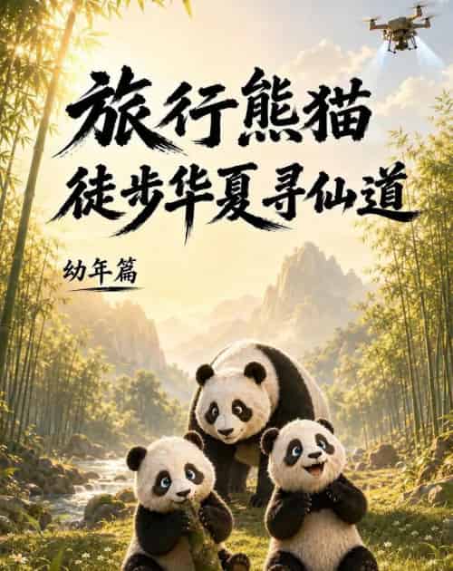 旅行熊猫：徒步华夏寻仙道（36集全）动漫-海之城短剧项目