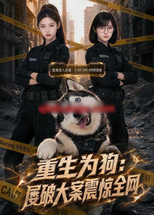 重生为狗：屡破大案震惊全网（73集全）AI短剧-海之城短剧项目