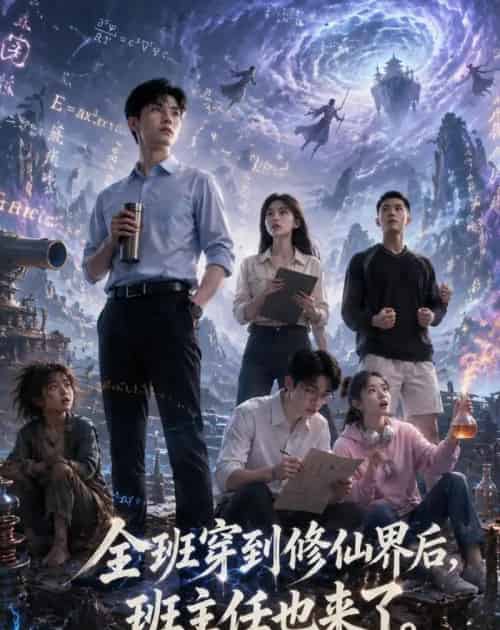 全班穿到修仙界后，班主任也来了（40集全）AI-海之城短剧项目