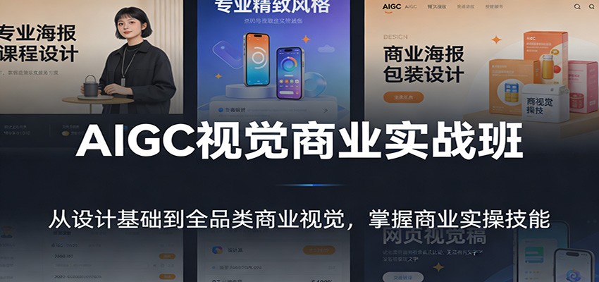 AIGC视觉商业实战班：从设计基础到全品类商业视觉，掌握商业实操技能-海之城短剧项目