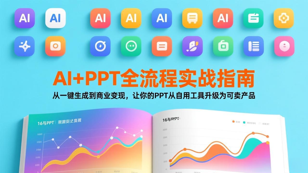 AI+PPT全流程实战指南：从一键生成到商业变现，让你的PPT从自用工具升级为可卖产品-海之城短剧项目