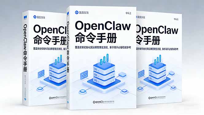 OpenClaw命令手册：覆盖安装初始化到运维管理全流程，新手高手必备权威参考-海之城短剧项目
