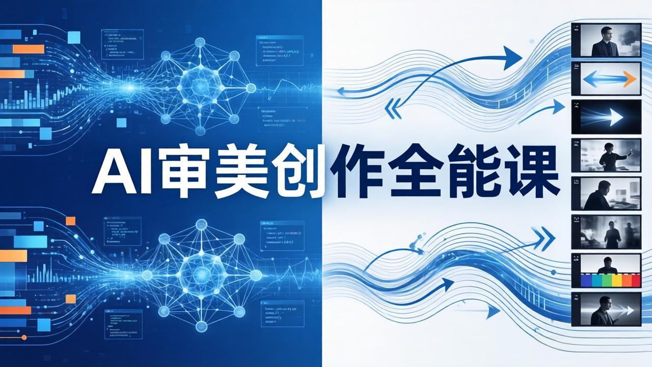 AI审美创作全能课：MJ+Seedance+模型训练+影视分镜+编剧，一站式掌握AI艺术创作-海之城短剧项目