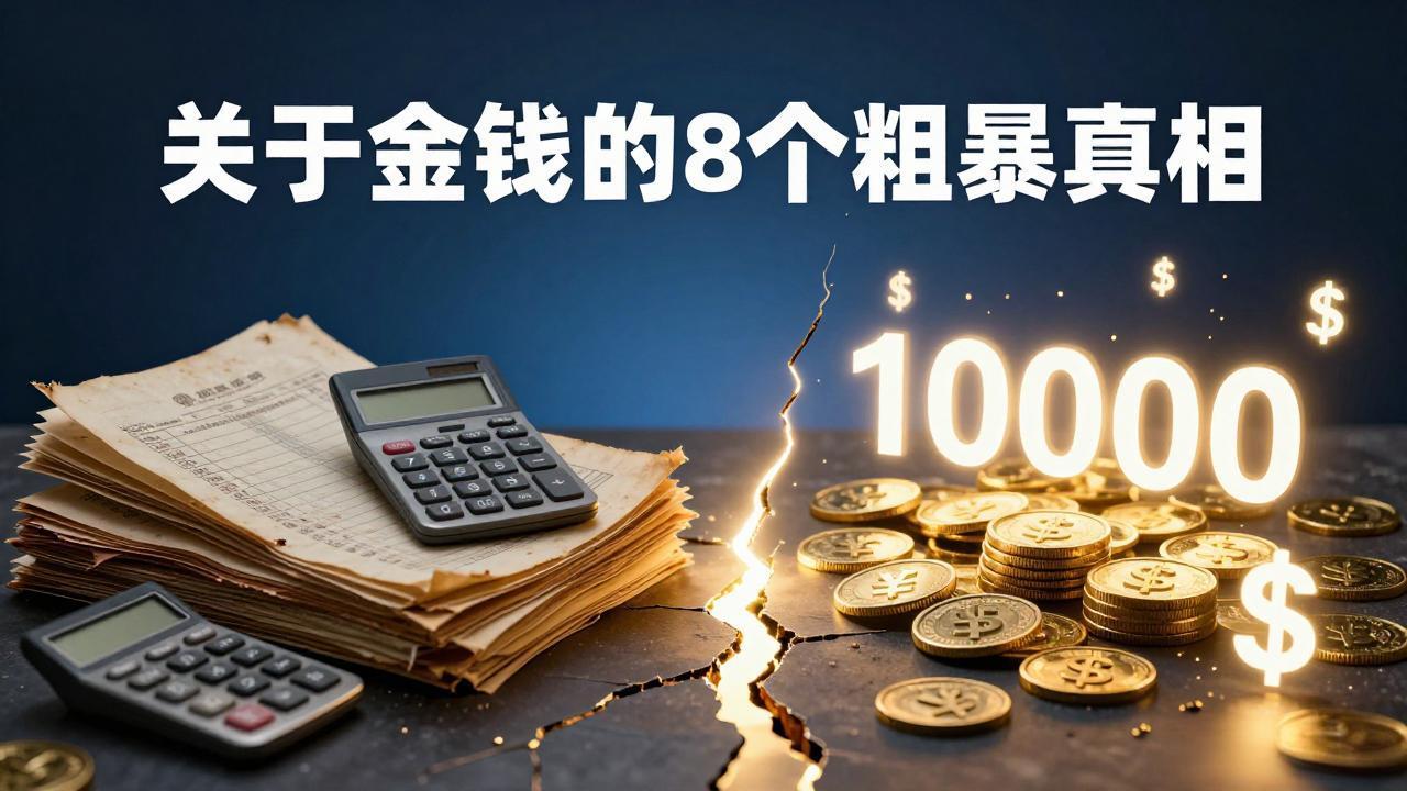 付费文章：关于金钱的 8 个粗暴真相，彻底重塑你的赚钱思维与财富认知-海之城短剧项目