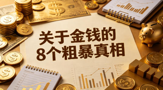 某公众号付费文章：关于金钱的8个粗暴真相-海之城短剧项目