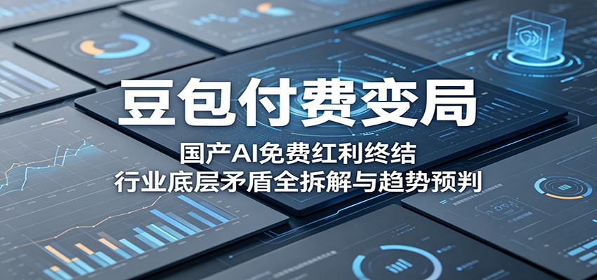 豆包付费变局：国产AI免费红利终结，行业底层矛盾全拆解与趋势预判-海之城短剧项目
