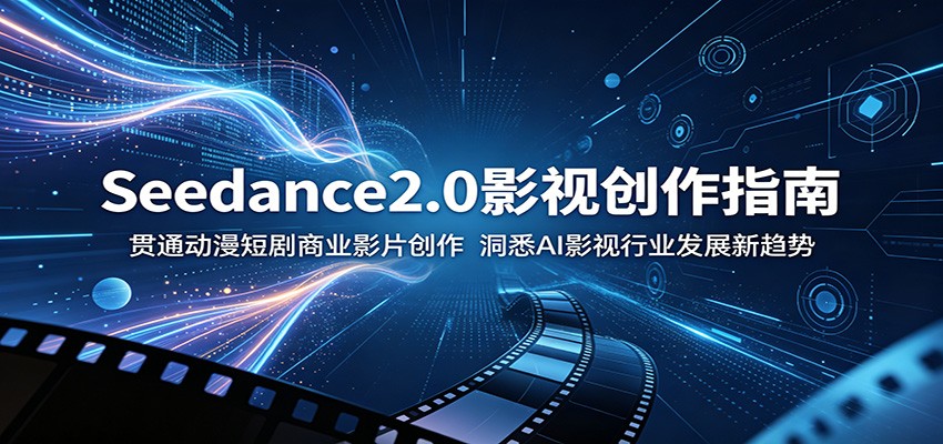 Seedance2.0影视创作指南：贯通动漫短剧商业影片创作，洞悉AI影视行业发展新趋势-海之城短剧项目