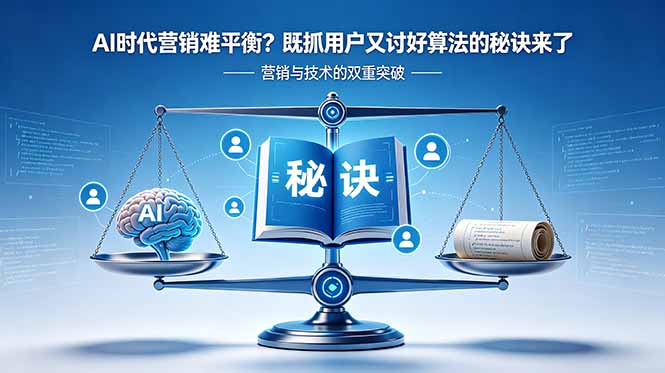 AI时代营销难平衡？既抓用户又讨好算法的秘诀来了【原创双语字幕】-海之城短剧项目