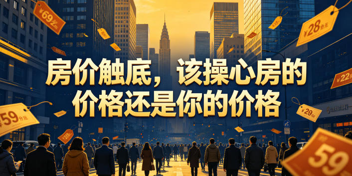 付费文章：房价触底，该操心房的价格还是你的价格-海之城短剧项目