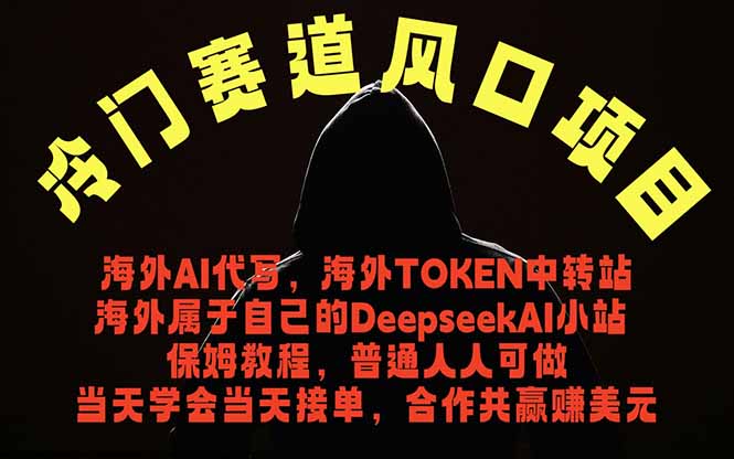冷门赛道风口项目 海外AI代写！0成本运作完全免费！当天注册当天接单，接单接到手抽筋，无脑...-海之城短剧项目