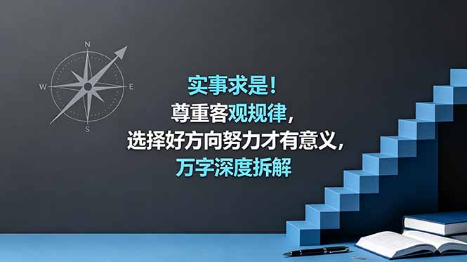 付费文章：实事求是！尊重客观规律，选择好方向努力才有意义，万字深度拆解-海之城短剧项目