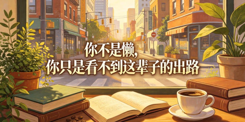 付费文章：你不是懒，你只是看不到这辈子的出路-海之城短剧项目