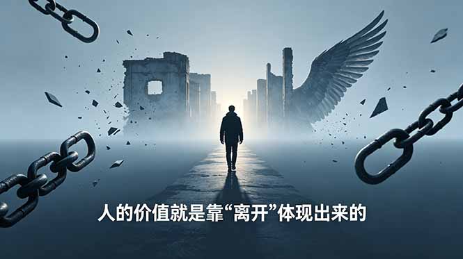 付费文章：人的价值就是靠“离开”体现出来的，五大真实案例教你掌握人生主动权-海之城短剧项目