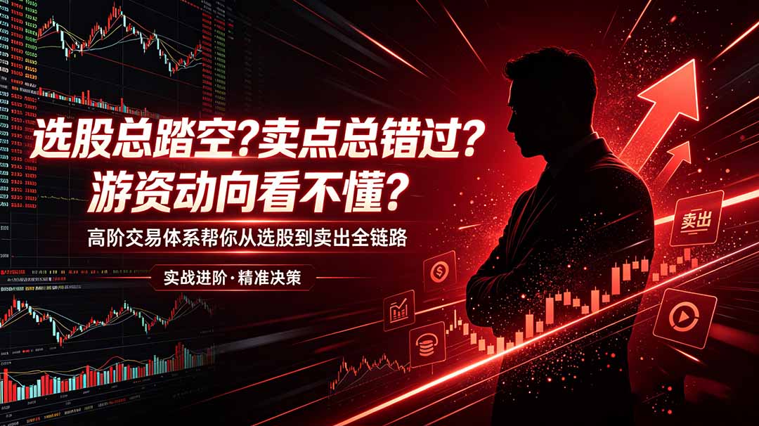 选股总踏空？卖点总错过？游资动向看不懂？高阶交易体系帮你从选股到卖出全链路（更新6月）-海之城短剧项目