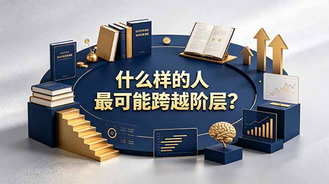 付费文章：什么样的人最可能跨越阶层？具备这五种特质，普通人也能顺利跨越阶层-海之城短剧项目