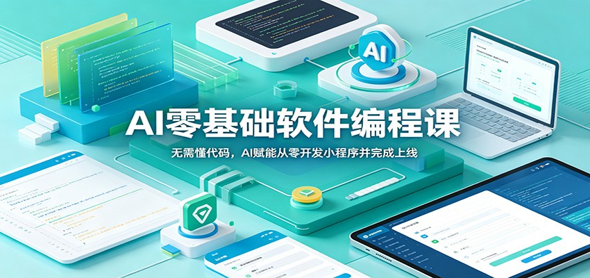 AI零基础软件编程课：无需懂代码，AI赋能从零开发小程序并完成上线-海之城短剧项目