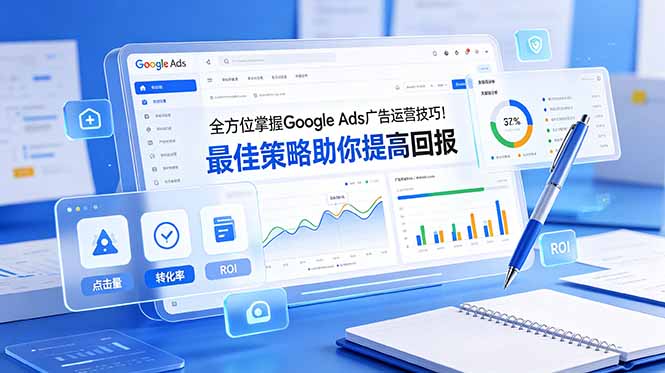 全方位掌握 Google Ads 广告运营技巧！最佳策略助你提高回报【原创双语字幕】-海之城短剧项目