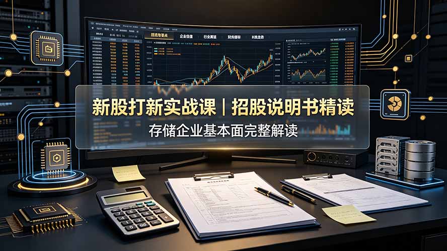 付费文章：新股打新实战课｜招股说明书精读，存储企业基本面完整解读-海之城短剧项目