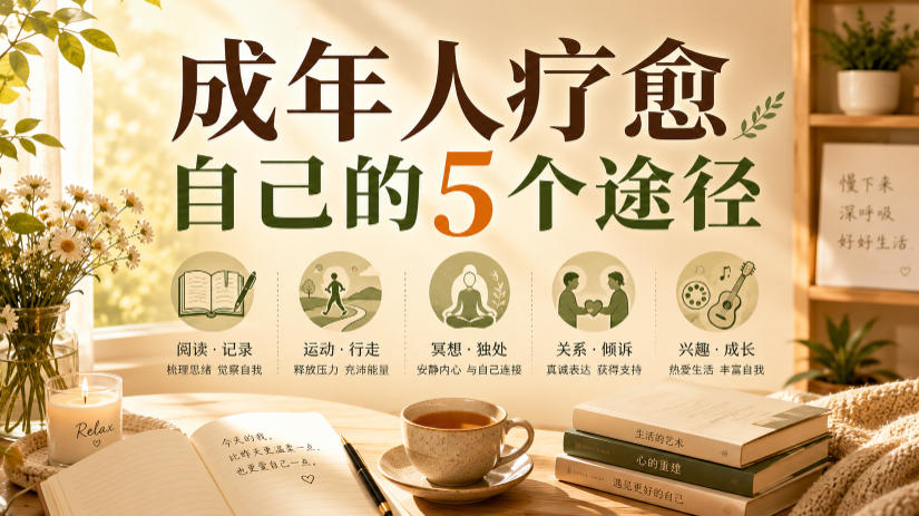 付费文章：成年人疗愈自己的5个途径-海之城短剧项目