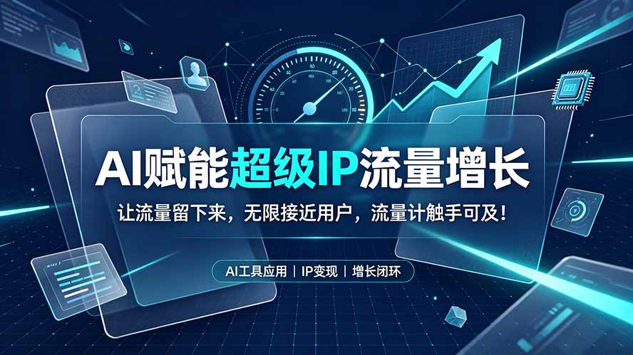 AI赋能超级IP流量增长：让流量留下来，无限接近用户，流量计触手可及！-海之城短剧项目