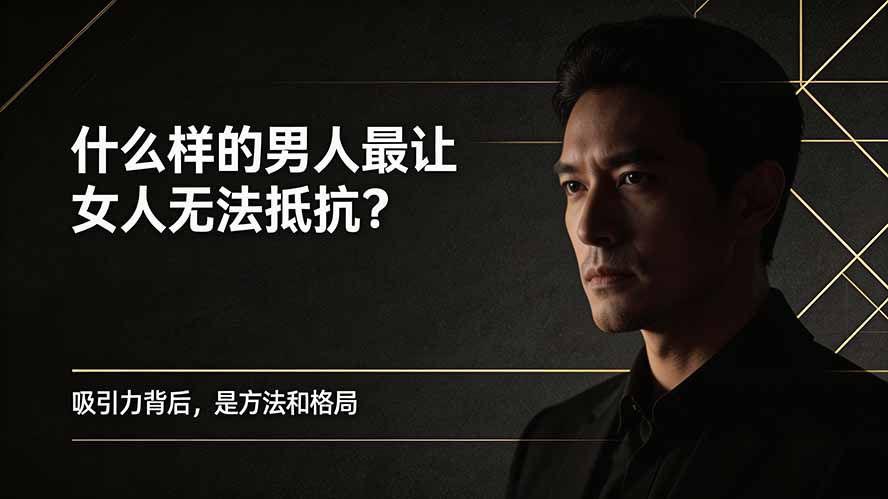 付费文章：什么样的男人最让女人无法抵抗？-海之城短剧项目