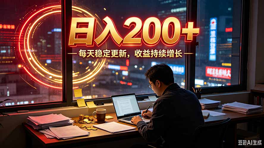 番茄达人变现新玩法，全自动运行 每日300+-海之城短剧项目