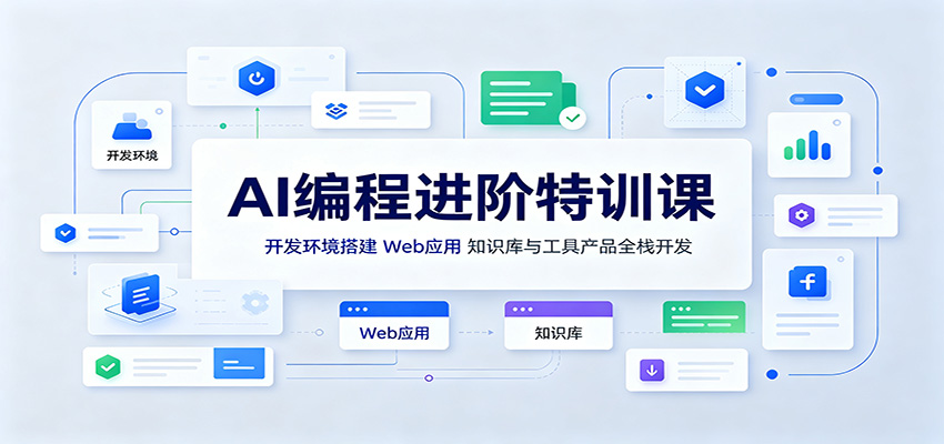 AI编程进阶特训课：开发环境搭建，Web应用、知识库与工具产品全栈开发-海之城短剧项目