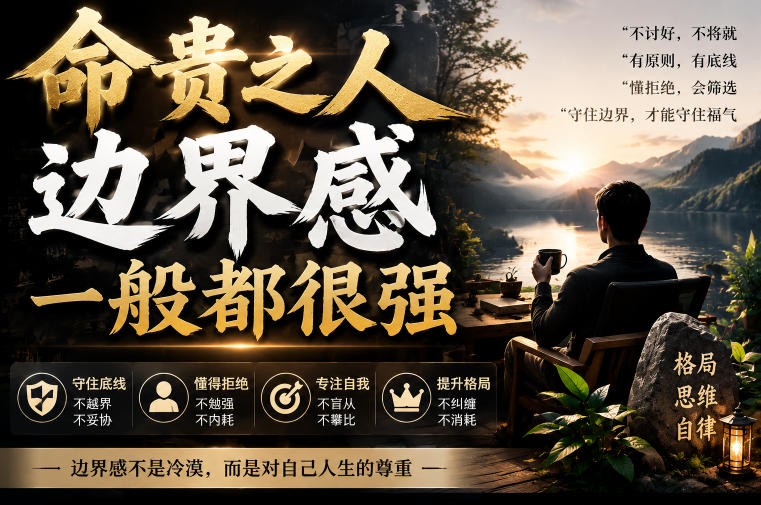 付费文章：命贵之人，边界感一般都很强，从五大维度拆解建立强边界的实操方法-海之城短剧项目