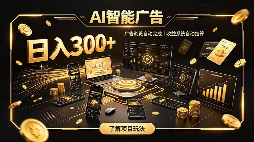 自研 AI 系统｜轻资产起步｜长期稳定收益｜宝妈 上班族轻轻松松日入300+-海之城短剧项目